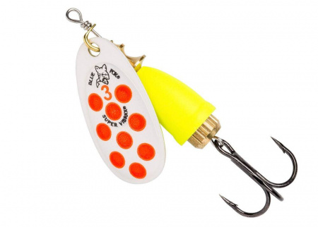 Блесна вращающаяся BLUE FOX Vibrax UV (№3, 8гр, BFU3-SOYU)