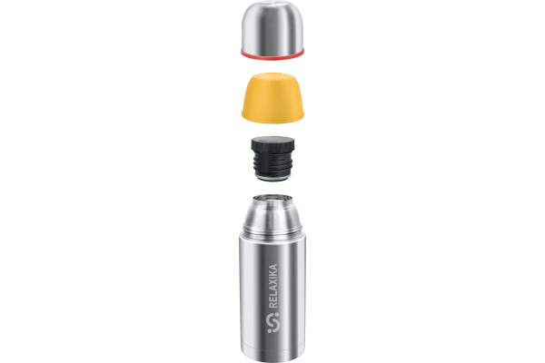 Термос Relaxika 102 (0,75 литра) в термочехле, стальной