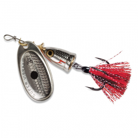 Блесна вращающаяся BLUE FOX Vibrax Foxtail (№4, 10гр, BFX4-SSDX)