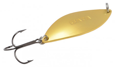 Блесна колеблющаяся "КРОКОДИЛ" Олта (матовое золото, 30г)