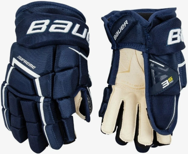 Краги Bauer Supreme 3s pro (размер 15, цвет синий)