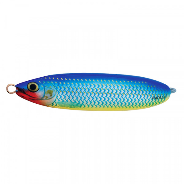 Блесна-незацепляйка Rapala Minnow Spoon (8 см / 22 г, RMS08-RBPU)