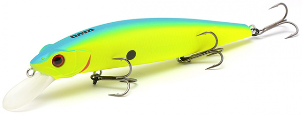 Воблер РОККИ Олта (суспендер, 1,0-1,4м, 11см | 17.6гр, 051102 шартрез/бирюза)